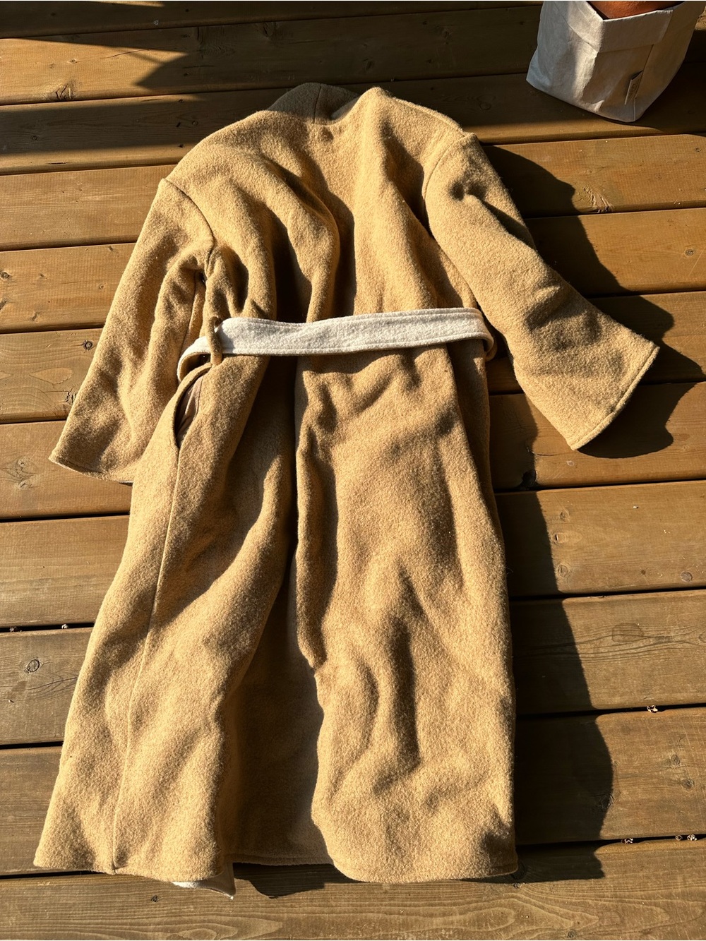 Harly Jae Wool Wrap Coat - Picture 9 of 9